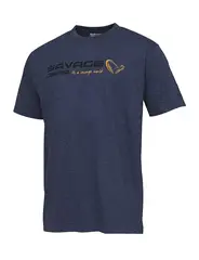 Savage Gear Signature Logo T-Shirt XL Blue Melange