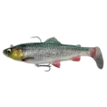 Savage Gear 4D Rattle Shad Trout 80g Green Silver 17cm