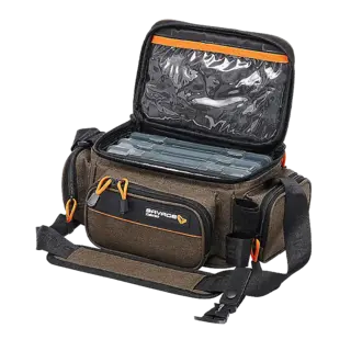 Savage Gear System Box Bag M Fiskeveske for fiskeutstyr