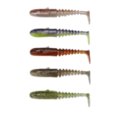 Savage Gear Gobster Shad 7,5cm 5g Mix Clear Water Mix 5-pack