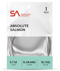 SA Absolute Salmon Leader 12' 0,48 mm