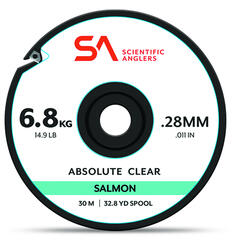 SA Absolute Salmon Tippet 0,33 mm 30m