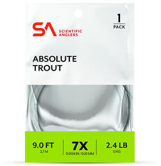 SA Absolute Trout Finesse Leader 12' 5X 0,15 mm