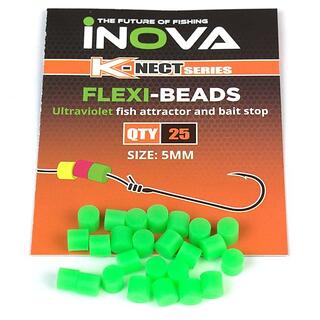 Inova Flexi-Beads UV Green 5 mm 25 stk