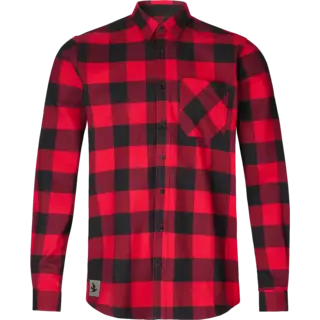 Seeland Toronto skjorte Red check XL