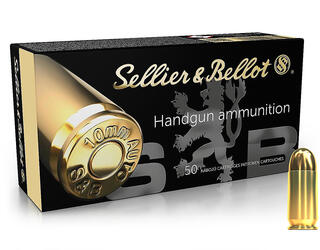 Sellier & Bellot 50-pack pistol og revolverammunisjon