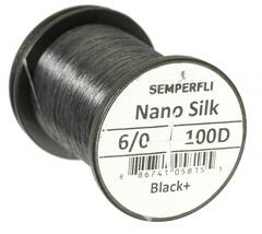 Semperfli Nano Silk Predator 100D 6/0 Black+