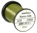 Semperfli Nano Silk Predator 100D 6/0 Olive