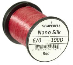 Semperfli Nano Silk Predator 100D 6/0 Red