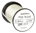 Semperfli Flat Braid 1,5mm Cream