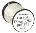 Semperfli Flat Braid 1,5mm Pearl