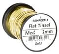 Semperfli Flat Tinsel Gold Medium
