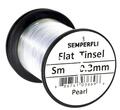 Semperfli Flat Tinsel Pearl Small
