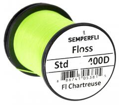 Semperfli Fly Tying Floss 400D Fluoro Chartreuse