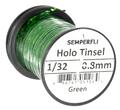 Semperfli Holographic Tinsel Green Medium