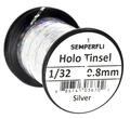 Semperfli Holographic Tinsel Silver Medium