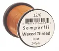 Semperfli Classic Waxed Thread Rust Rust 12/0