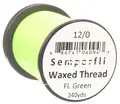 Semperfli Classic Waxed Thread Fl. Green Fluoro Green 12/0