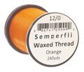 Semperfli Classic Waxed Thread Orange Orange 12/0