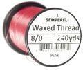 Semperfli Classic Waxed Thread Pink Pink 3/0