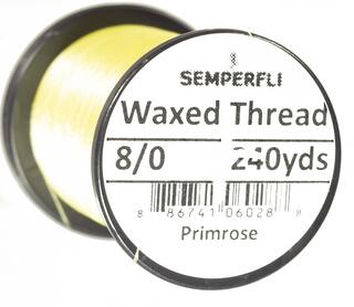 Semperfli Classic Waxed Thread Primrose 8/0