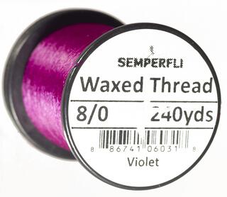 Semperfli Classic Waxed Thread Violet 8/0