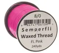 Semperfli Classic Waxed Thread Pink Fluoro Pink 8/0