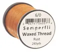 Semperfli Classic Waxed Thread Rust Rust 3/0