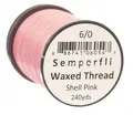 Semperfli Classic Waxed Thread Sh. Pink Shell pink 6/0
