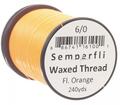 Semperfli Classic Waxed Thread Fl. Or Fluoro Orange 8/0