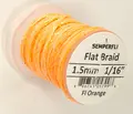Semperfli Flat Braid 1,5mm Fl. Orange