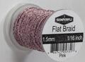 Semperfli Flat Braid 1,5mm Fl. Pink