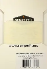 Semperfli Suede Chenille White