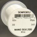 Semperfli Nano Silk Pro 20D 24/0 White
