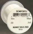 Semperfli Nano Silk Pro 20D 24/0 White