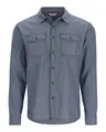 Simms Shoal Flannel Shirt Midnight XL Stilig og behagelig flannelskjorte