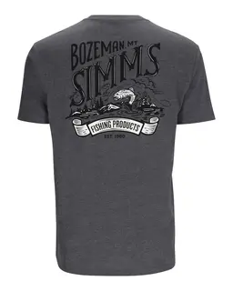 Simms Bozeman Scene T-Shirt Behagelig t-skjorte med Simms design