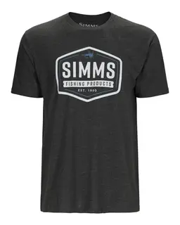 Simms Fly Patch T-Shirt T-skjorte med Simms emblem på brystet