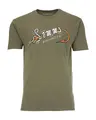 Simms Special Knot T-Shirt XXL Military Heather