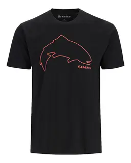 Simms Trout Outline T-Shirt Enkel og stilren t-skjorte
