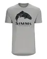 Simms Trout Regiment Camo T-Shirt CinL Myk og behagelig t-skjorte i grått