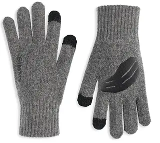 Simms Wool Full Finger Glove Varmende hansker med touchfunksjon