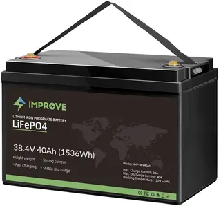 IMPROVE Lithium Batteri 36V 40Ah LiFePO4 batteri BMS 40A