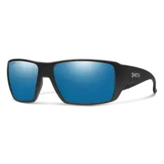 Smith Optics Guides Chioce XL Matt Black Polar Blue Mirror polariserte solbriller