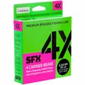 Sufix SFX 4X Low-Vis Green 135m 0,148 mm Multifilament av japanske UHMPE fibre