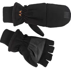Swedteam Crest Thermo Gloves Black XL Fleecevante med Thinsulate-fôr