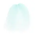 Sybai Ghost Hair Ice Aquamarine Lange hanks med STF dub