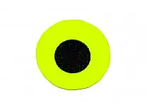 Flat Eyes Fluo Yellow 4,0 mm