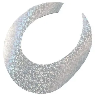 Flydressing Wiggle Tails M Holographic Silver