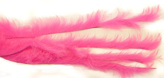 Rabbit Strips S-Cut 3mm. - Fl. Pink The Fly Co